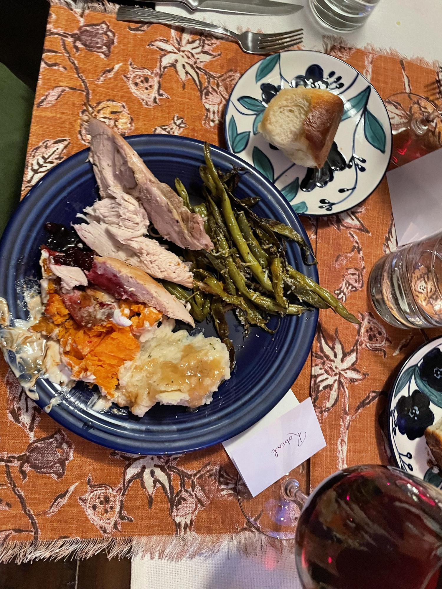 Fun fact: we love to make thanksgiving meal all of it, and all from scratch!