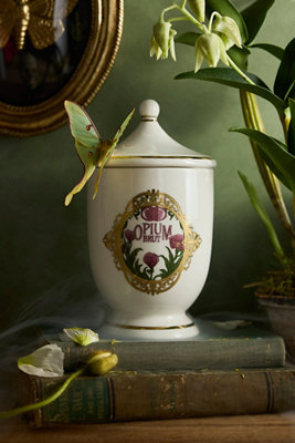Stoneware Apothecary Jar
