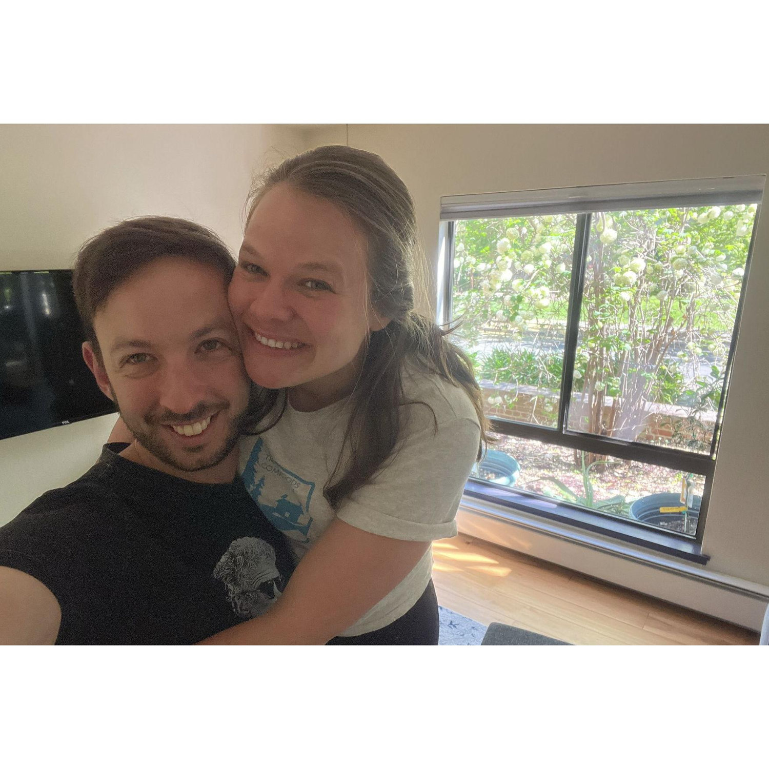 This was our first weekend living together!