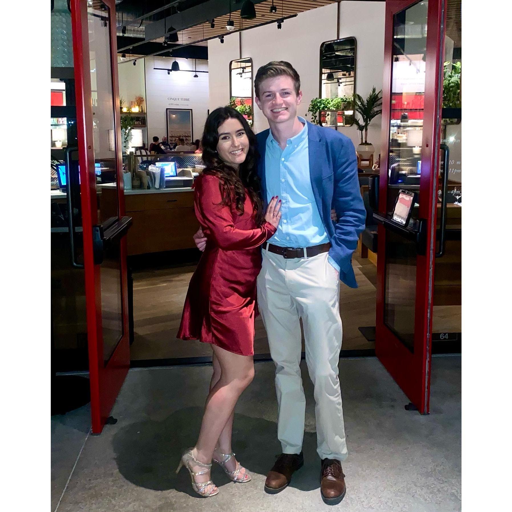 Our first Valentine's day together