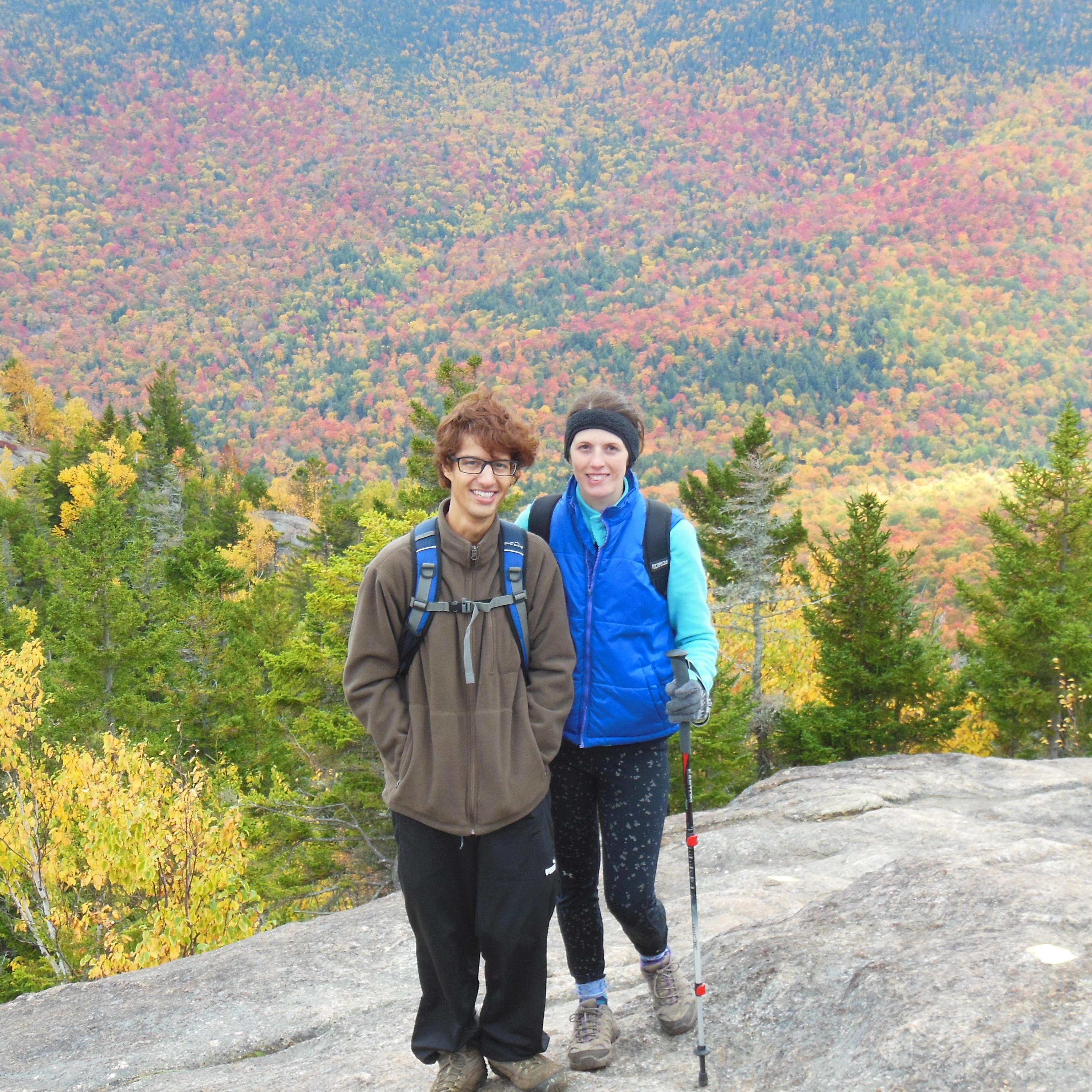 We love hiking together!