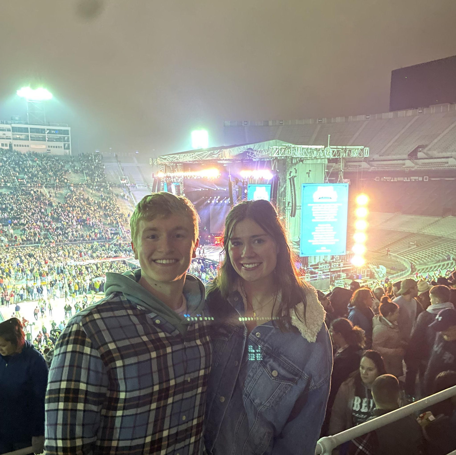 April 27, 2024. The most ICONIC concert ever! Luke Combs in Beaver Stadium, and we were his biggest crowd in the history of his shows! We still talk about how amazing this night was :)