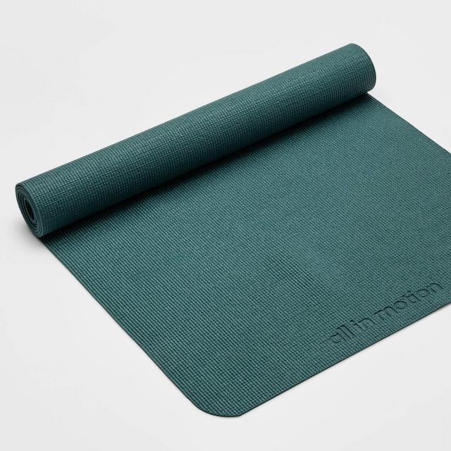 Solid Yoga Mat 3mm Blue/Green - All in Motion™