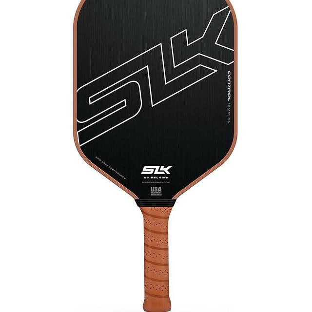 Selkirk SLK Halo Control & Halo Power Pickleball Paddle | Raw Carbon Fiber Pickleball Paddle with a Rev-Core Power Polymer Core | The Pickleball Paddle Designed for Ultimate Spin & Consistency