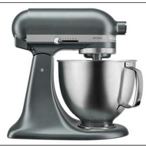 Artisan® Series 5 Quart Tilt-Head Stand Mixer with Premium Touchpoints Black Matte KSM192XDBM | KitchenAid