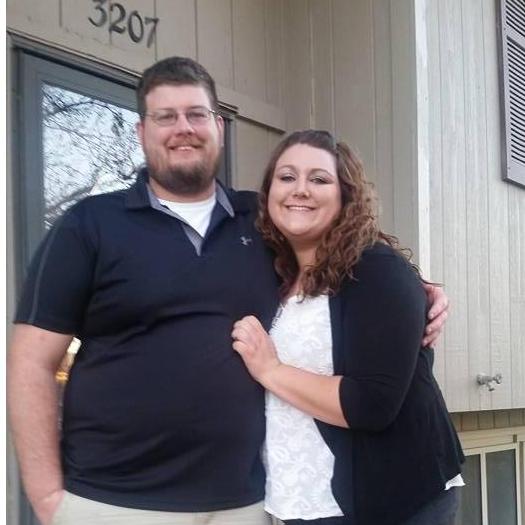 We closed on our first home. This was so exciting for us!