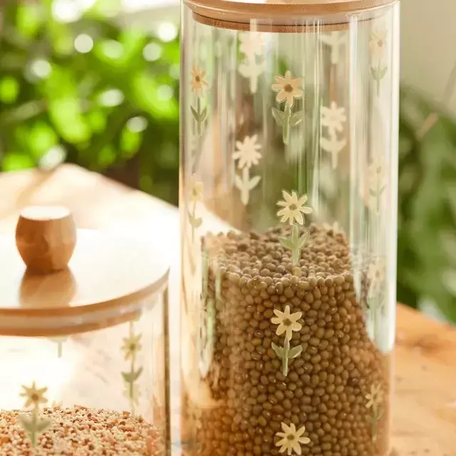 Large Sunflower Canister