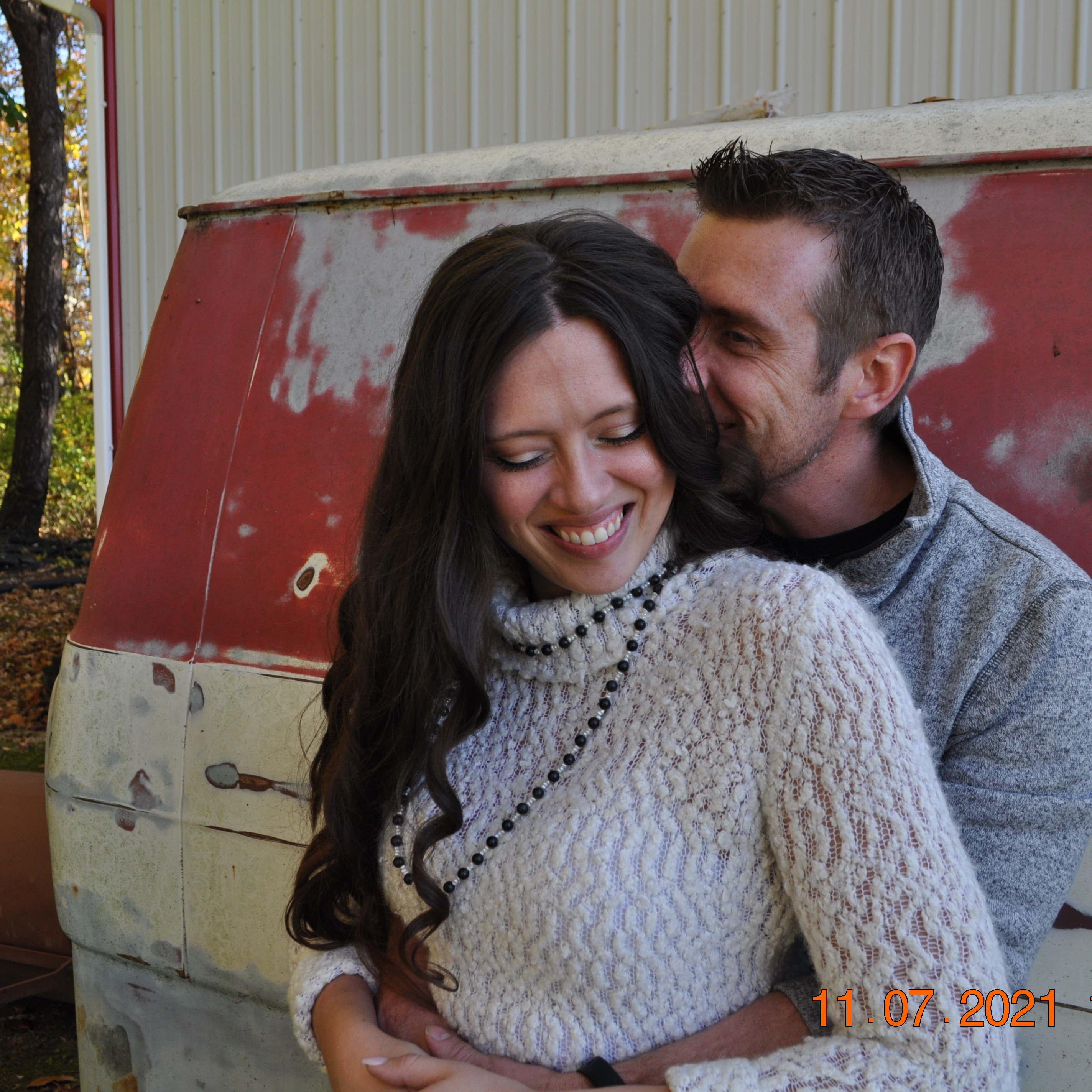 Engagement photo taken by Father of Groom, John Huff!