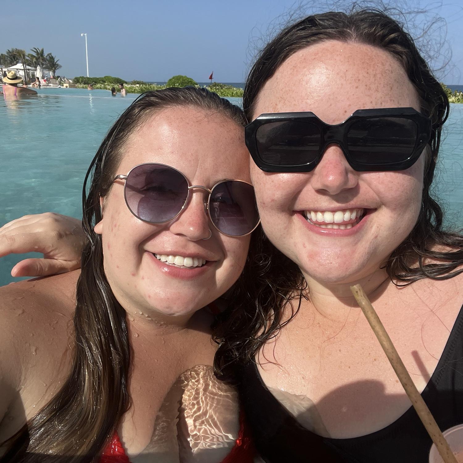 Our first international trip together to Cancun, Mexico for Steph’s 25th birthday! Aug. 2022