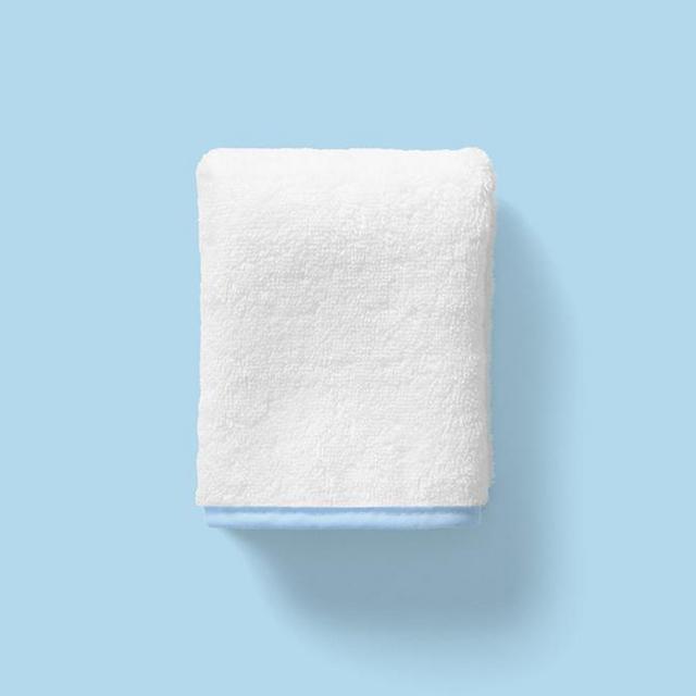 Piped Edge Washcloths (pair) in Green