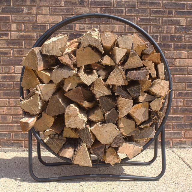 Abdulkareem 40'' W Metal Log Rack