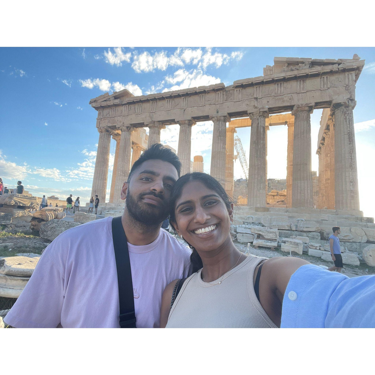 Our first international trip: Athens