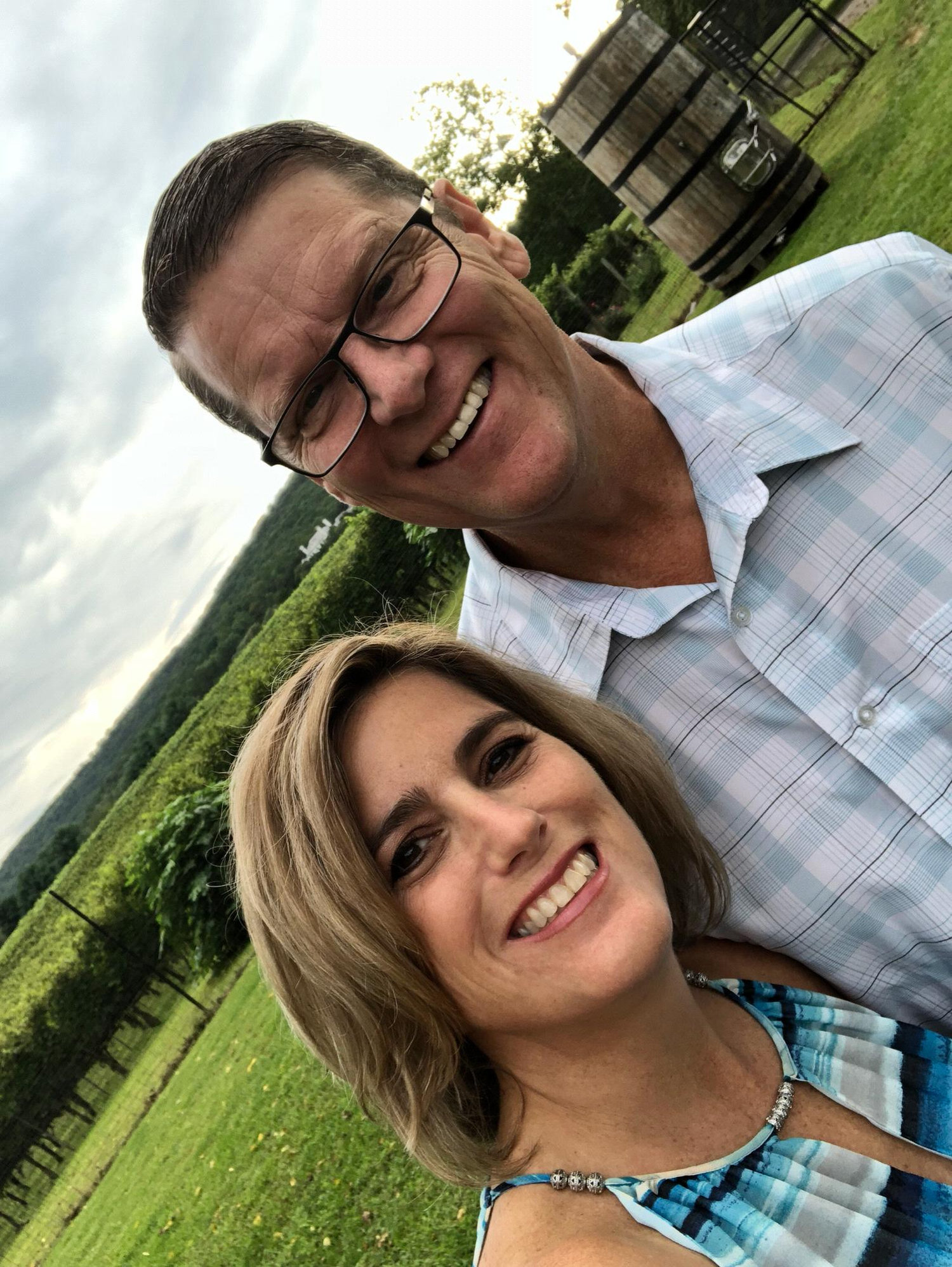Pre Engagement Photo shoot selfie