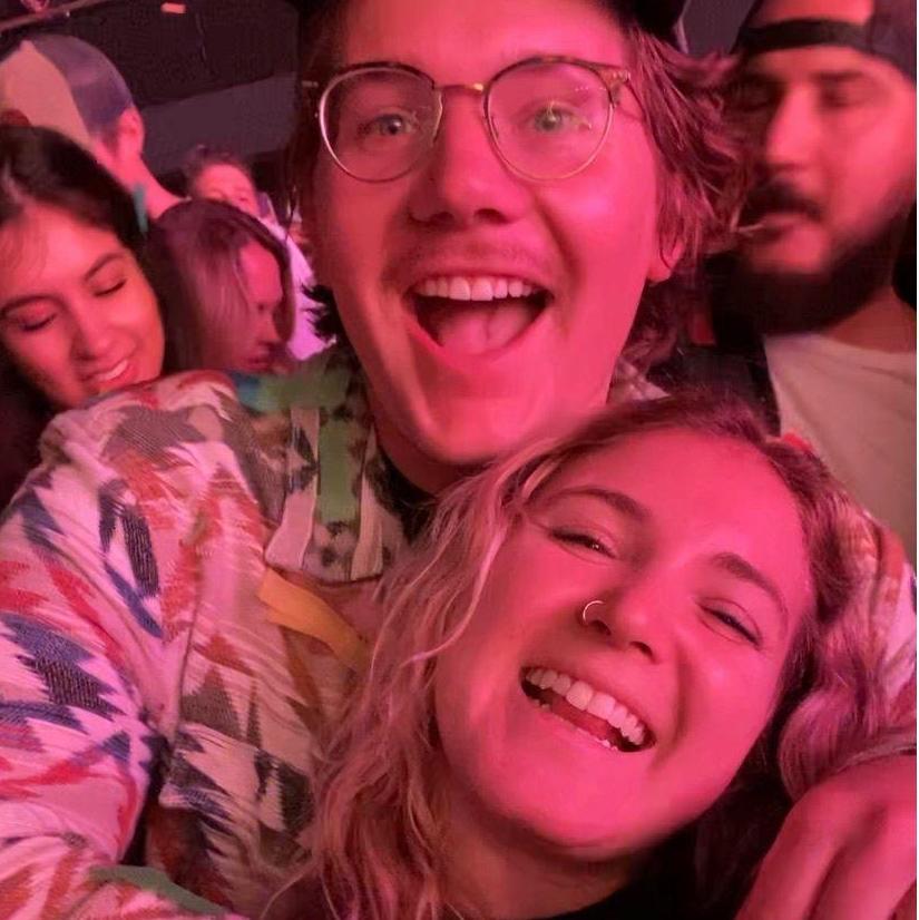 Matt took Emma to an absurd number of concerts their first few months together, this was at Tame Impala!