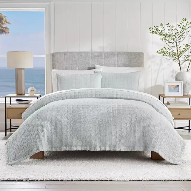 UGG® Campo Full/Queen Quilt Set in Glacier Grey