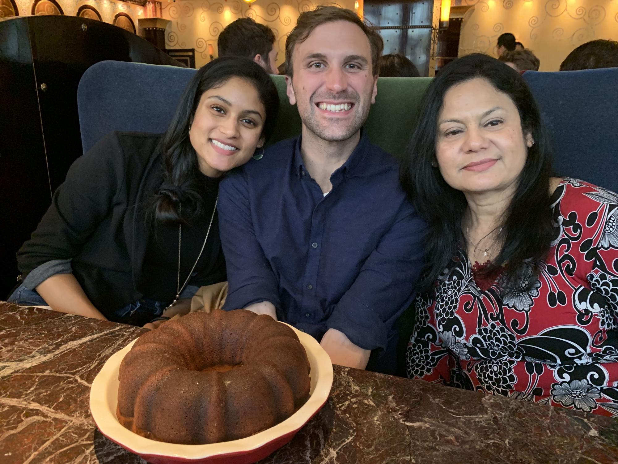 Dan’s birthday is November 8th and Chands’ birthday is November 9th. Here’s to many more years of these two Scorpio souls celebrating birthdays together and to Ruma’s delicious rum cake.
