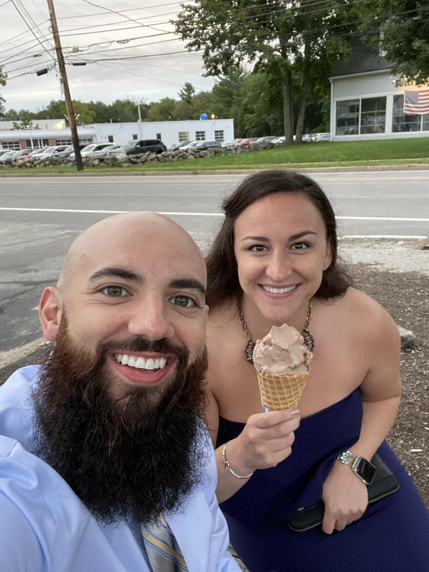 Our favorite ice cream spot! Bedford Farms!