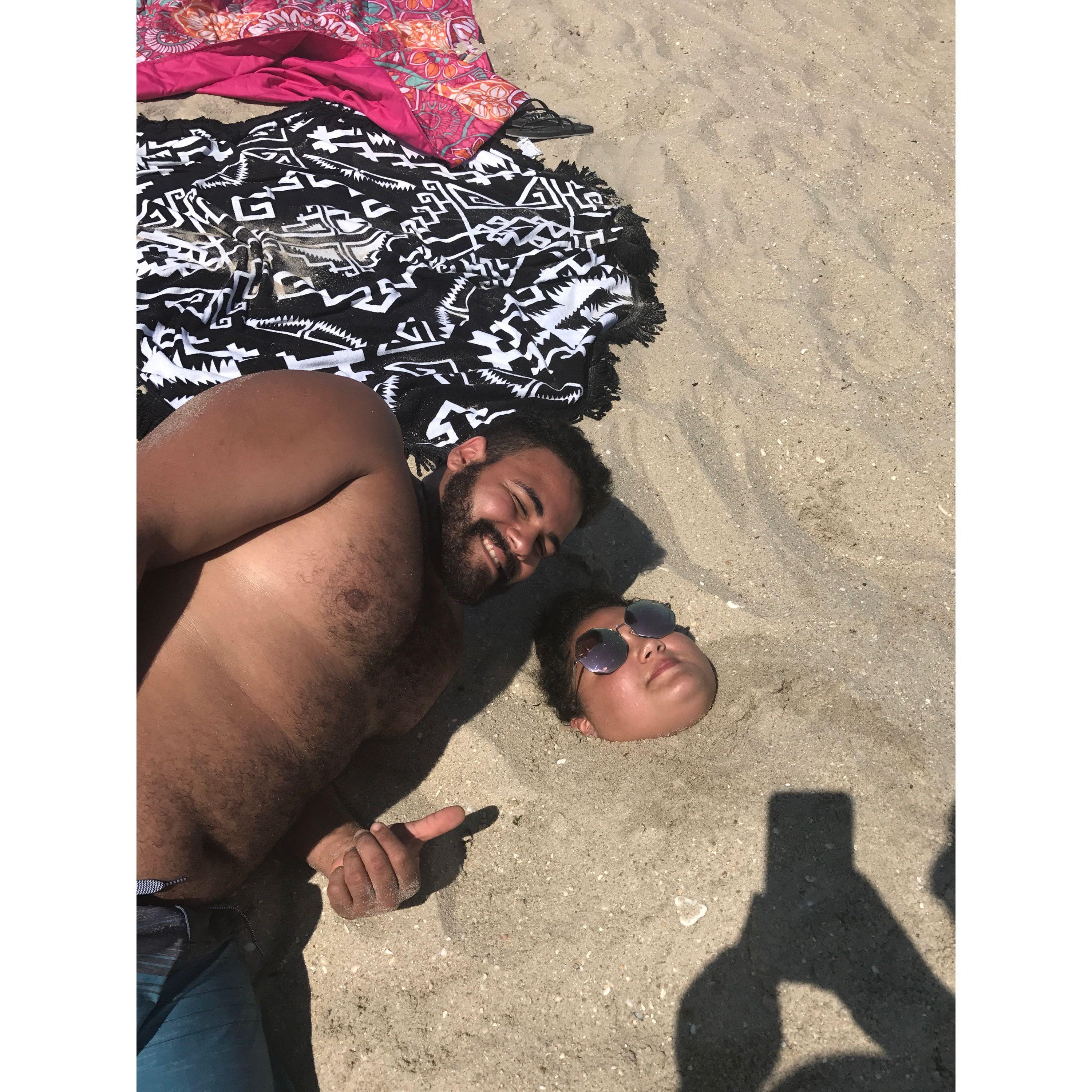 "There are days he regrets digging me out"
-Nia