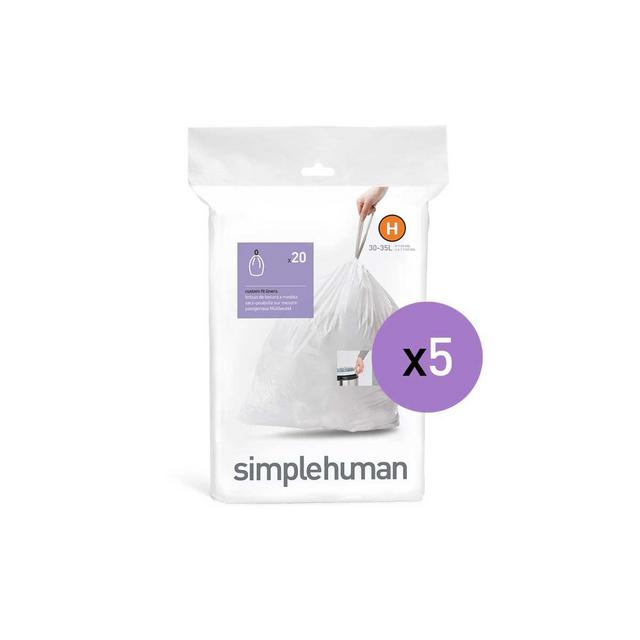 240 Size H Custom Fit Trash Liners
