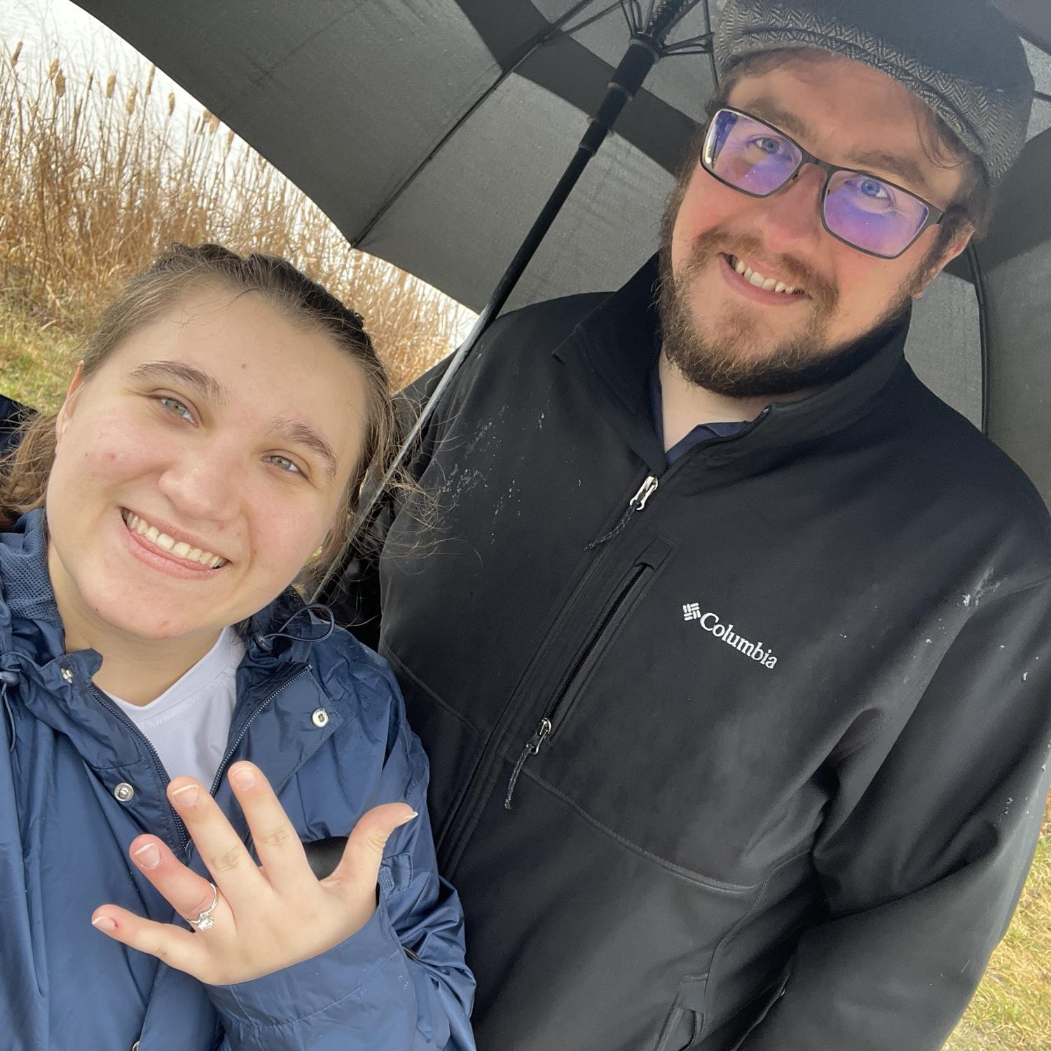 When I said yes at Eagle Creek!