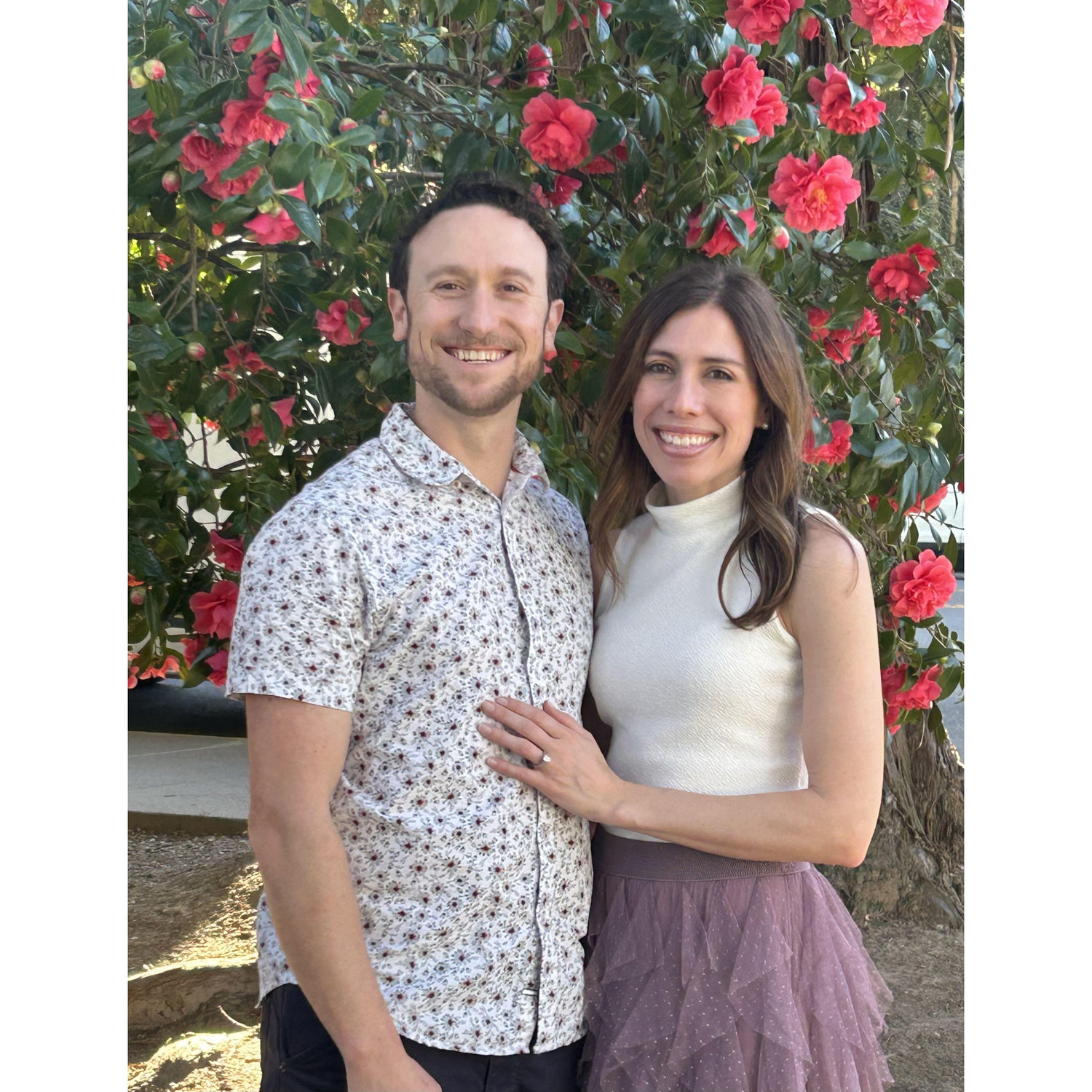 She said yes!