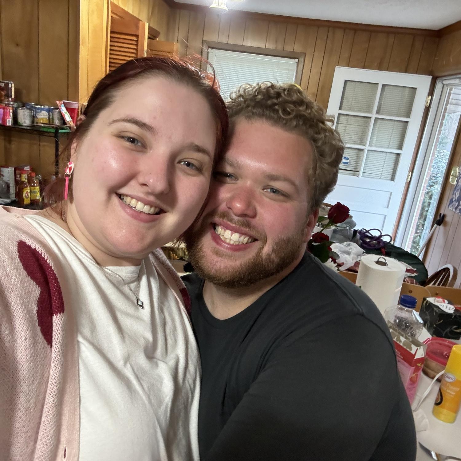 Our first Valentine's Day!