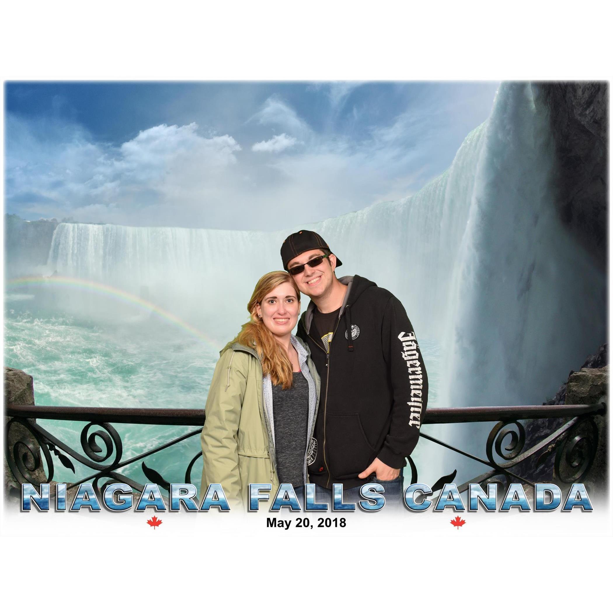 Matt's first trip to Canada!