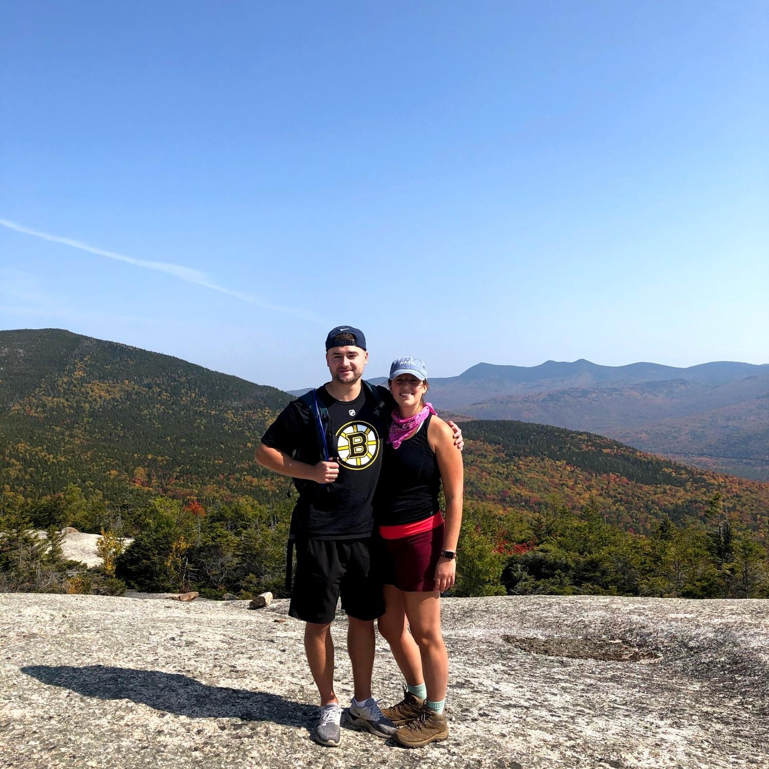 Ali’s annual NH hike (she maxes out at one per year)