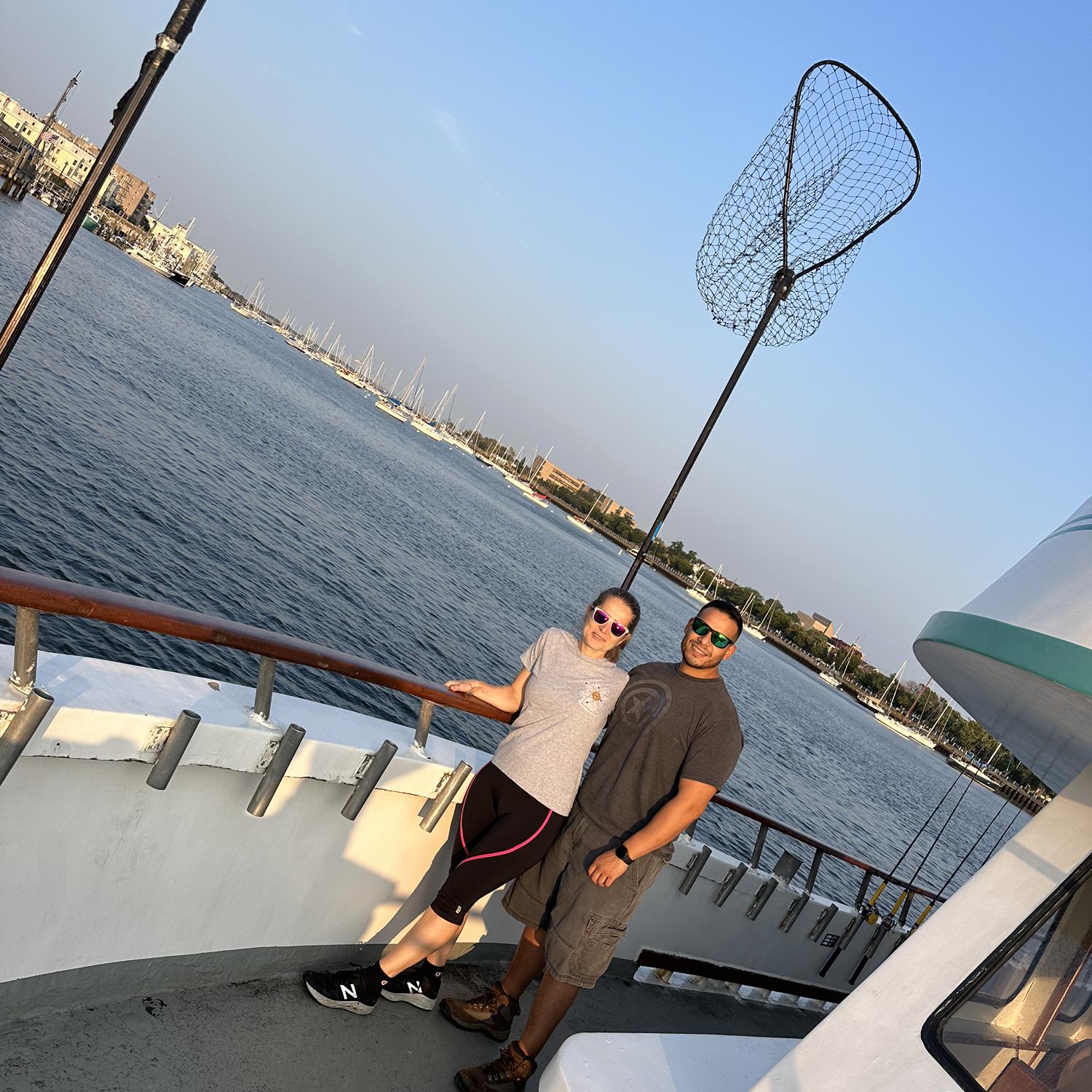 Jon’s first fishing trip!