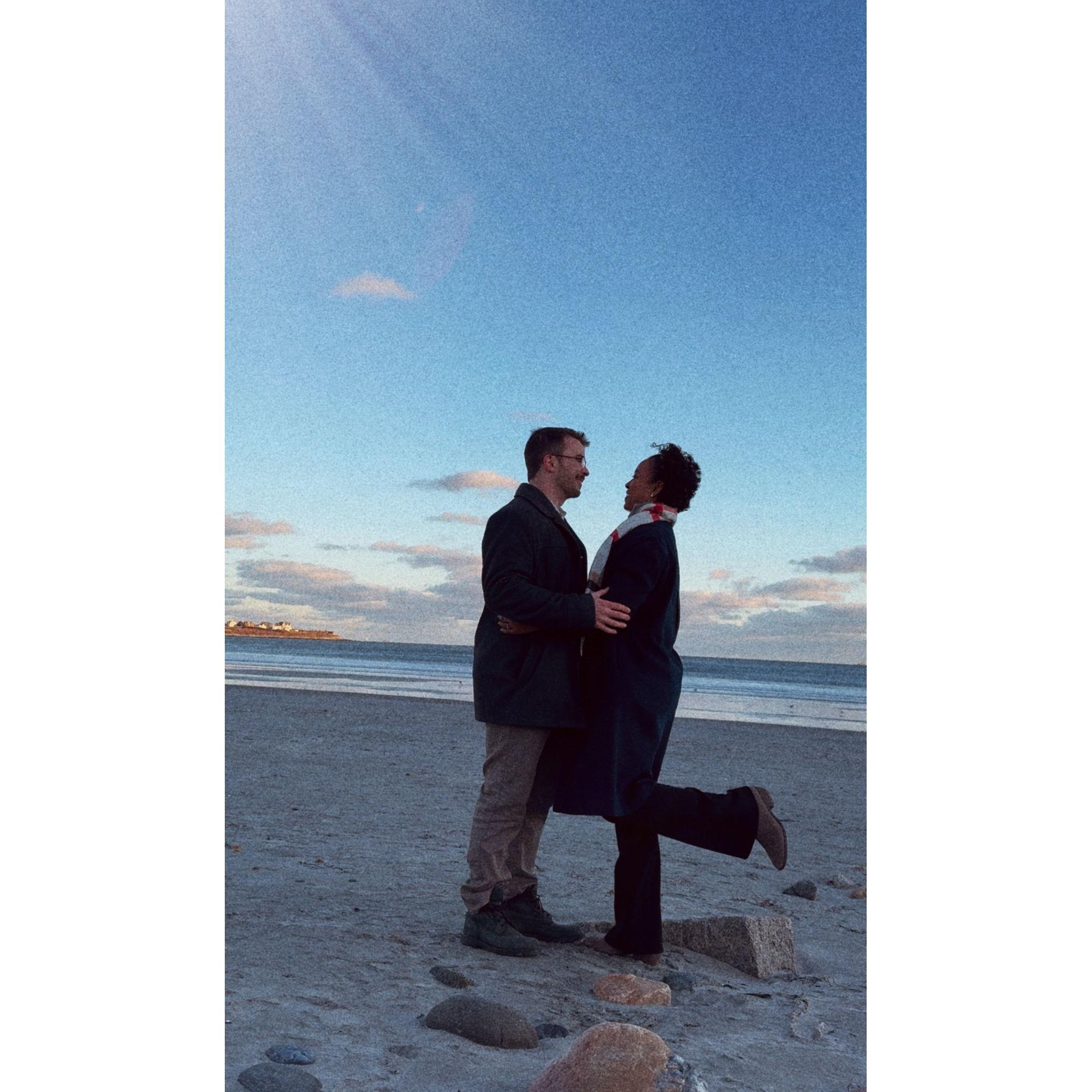 The proposal day. Newport, RI