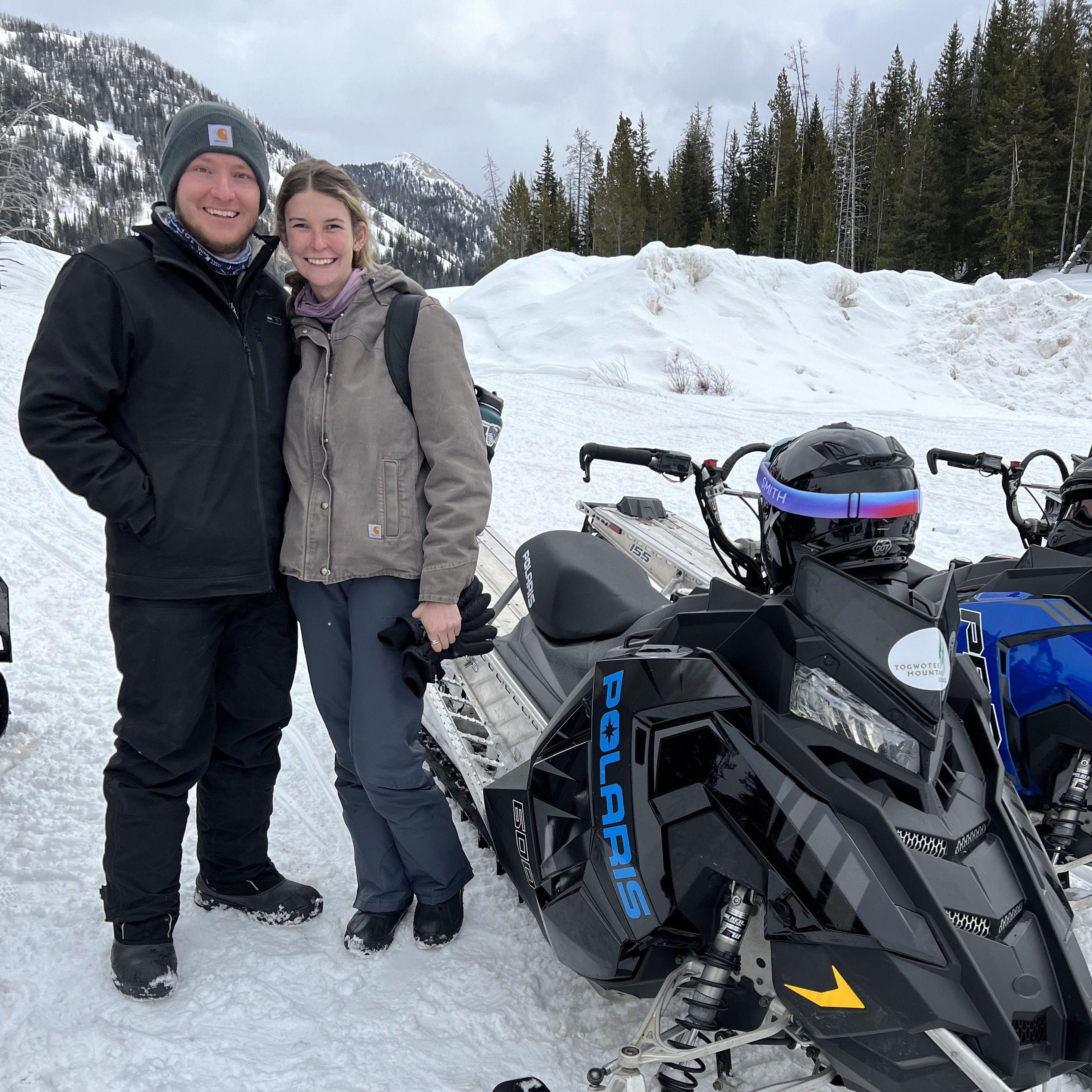 Snowmobiling in WY- 2022