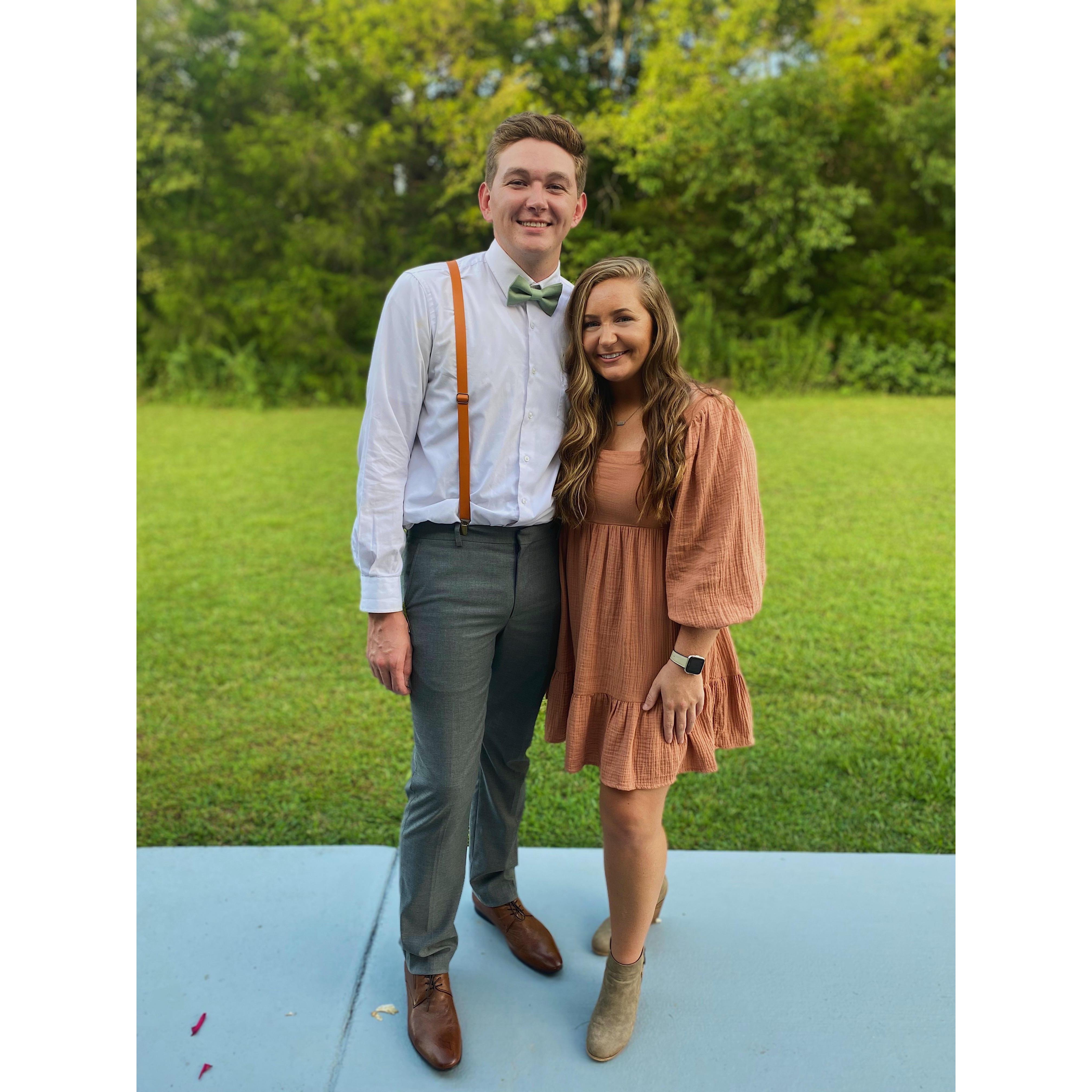 First wedding Austin was a groomsmen in!
August 23, 2020