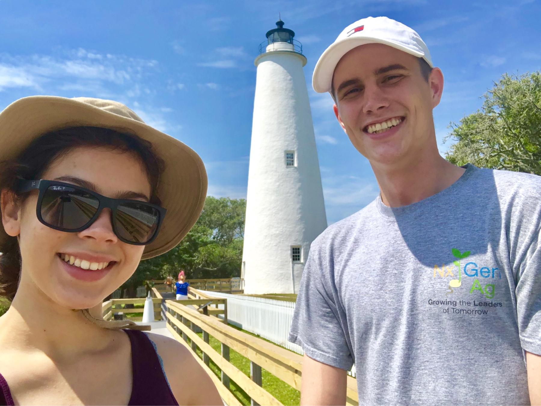 One of our first trips as a couple