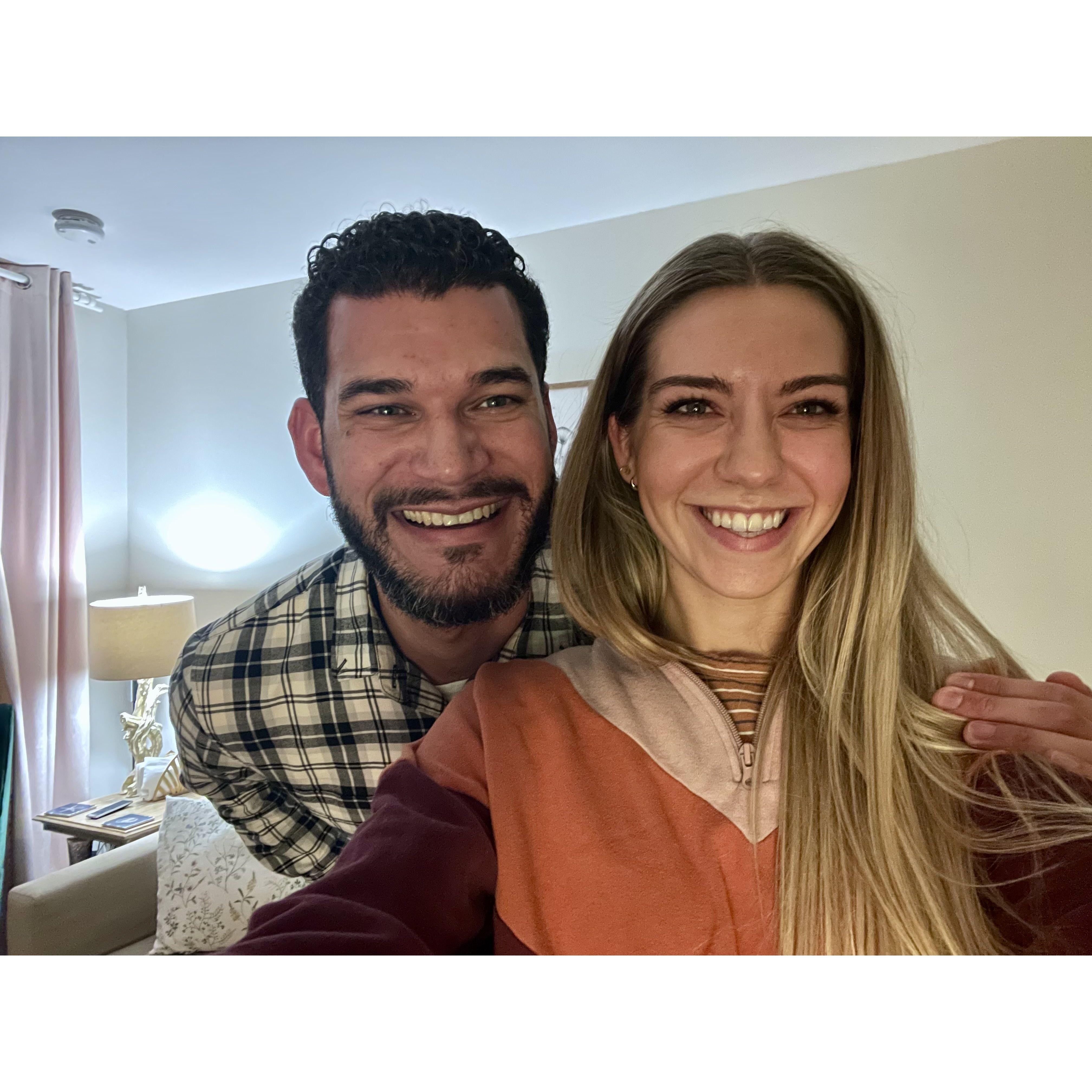 When we made it official!