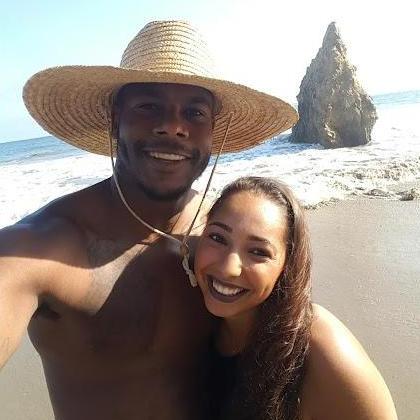 El Matador State Beach - Our first picture together!