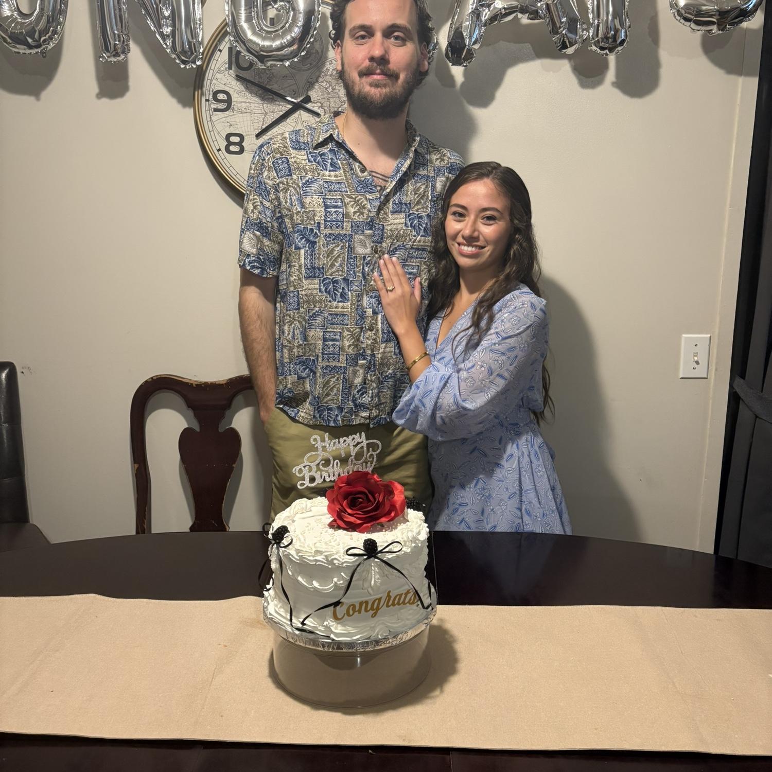 Birthday/engagement celebration