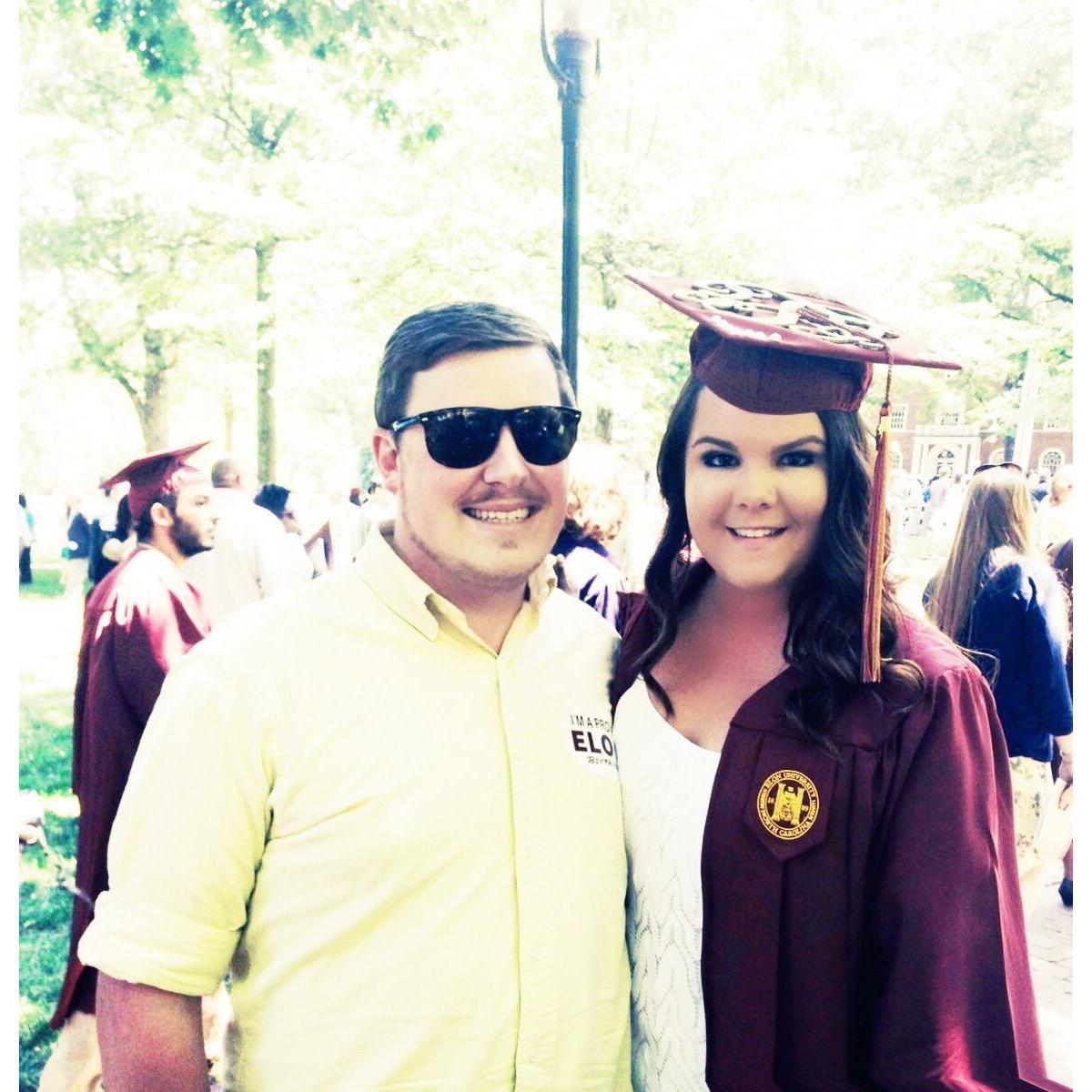 Lydia's graduation from Elon University