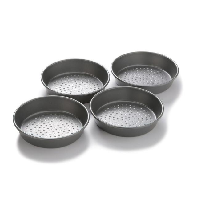 Baker's Advantage® Chicago Metallic Professional Mini Deep Dish Pizza Pans (Set of 4)