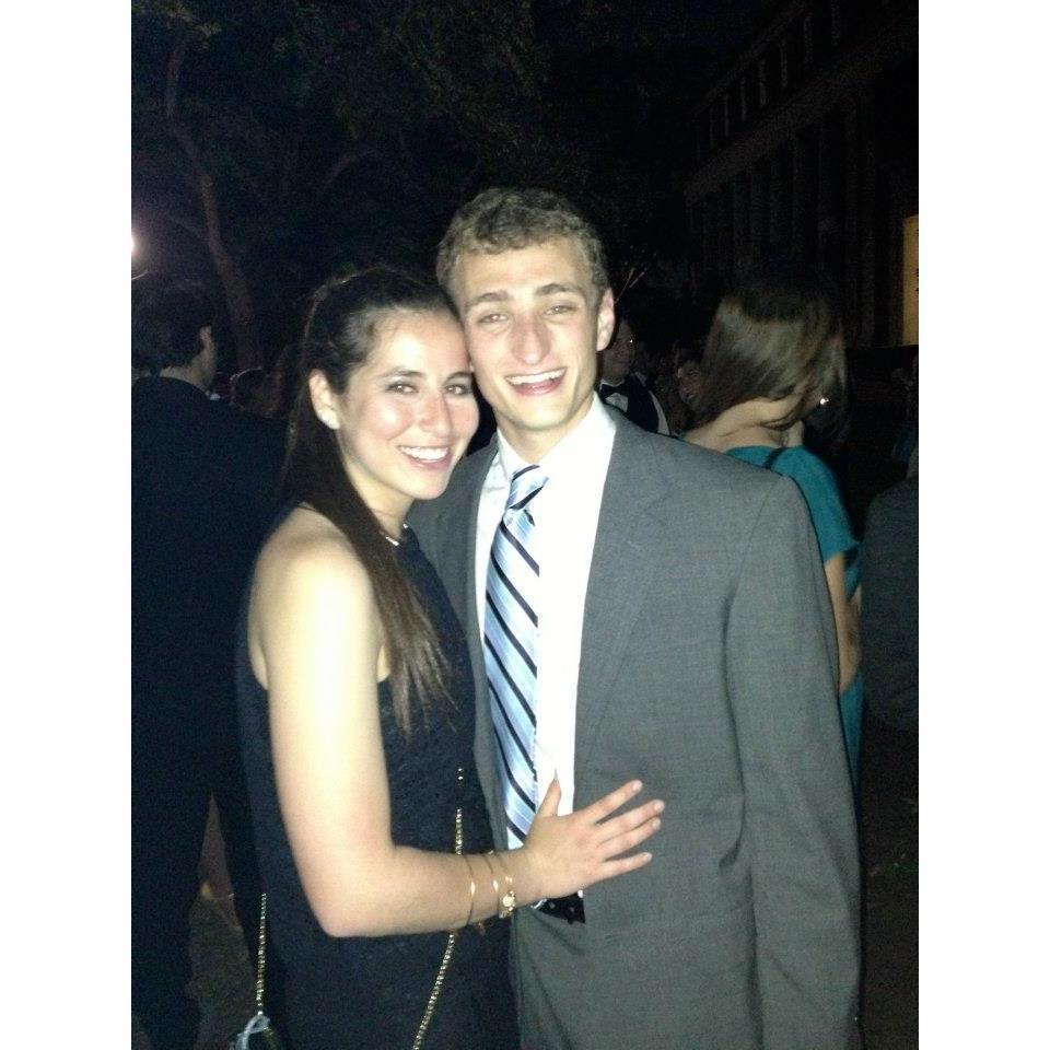 Our first "date" at Tulane SDT Formal 2013