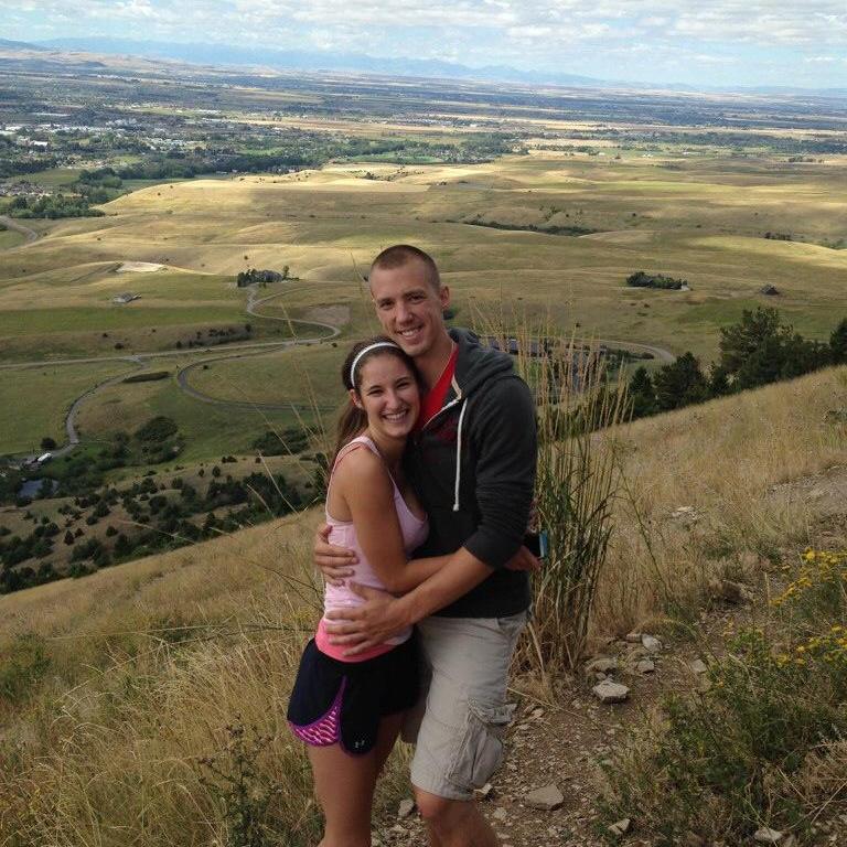 Brian's visit to Bozeman - hiking the M!