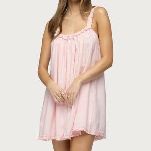 Edikted Christena Ruffle Mini Dress