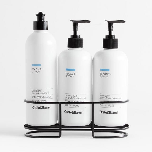 Sea Salt + Citron 4-Piece Kitchen Set
