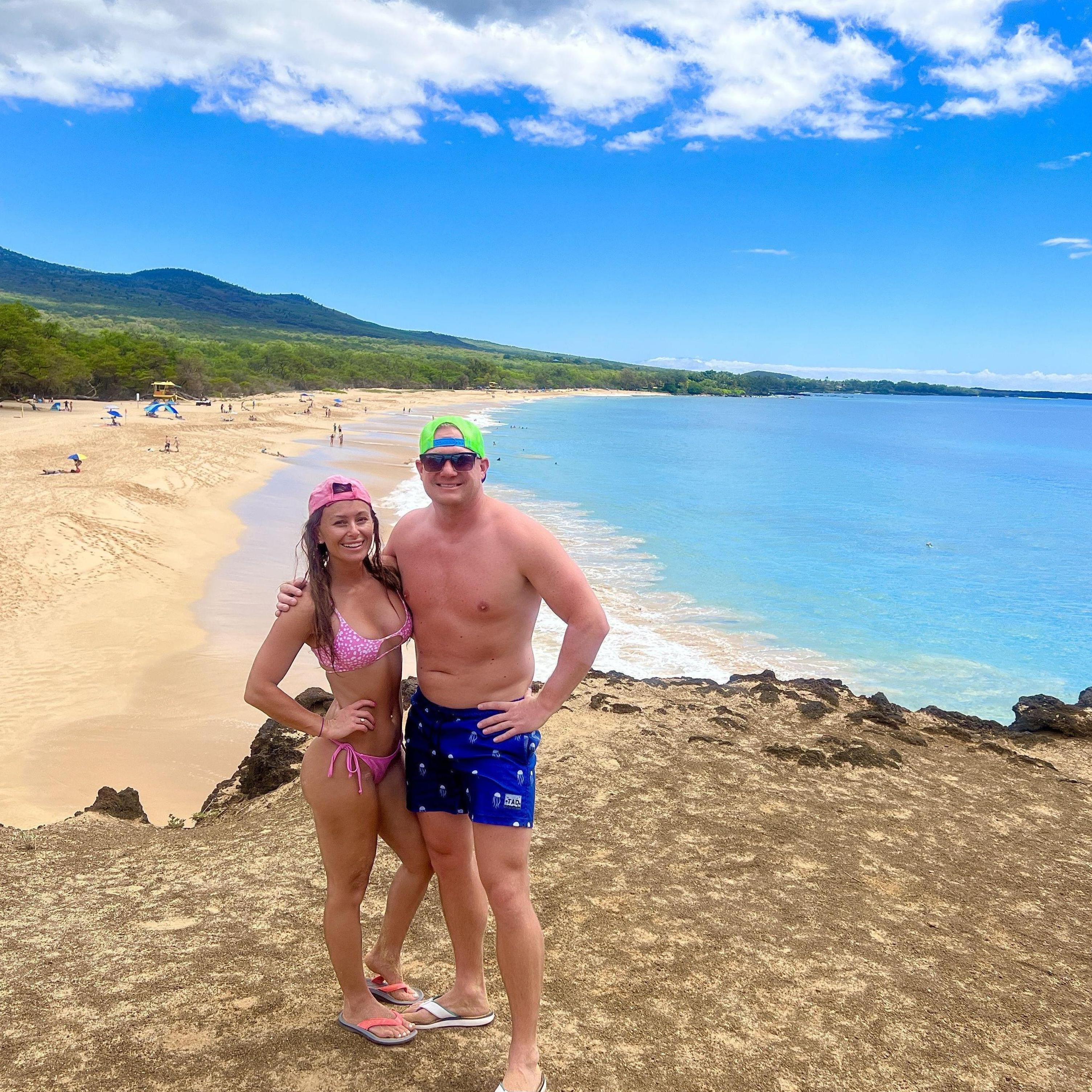 Our new favorite beach, Big Beach in Maui, Hawaii!