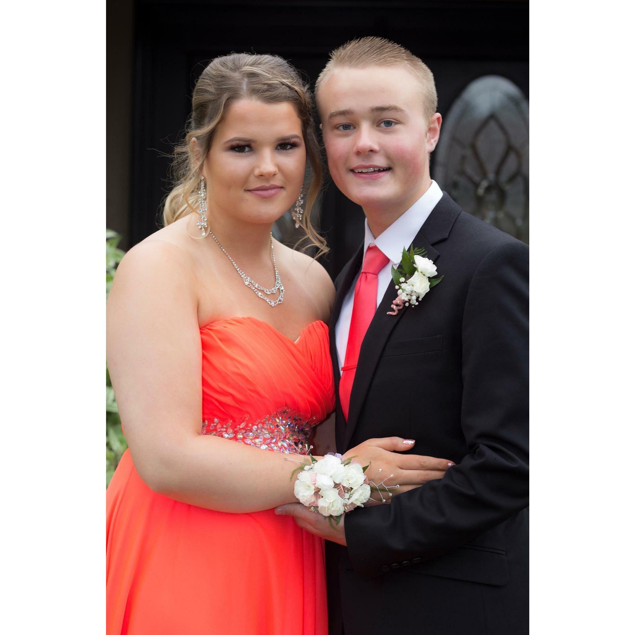 Prom Senior year
