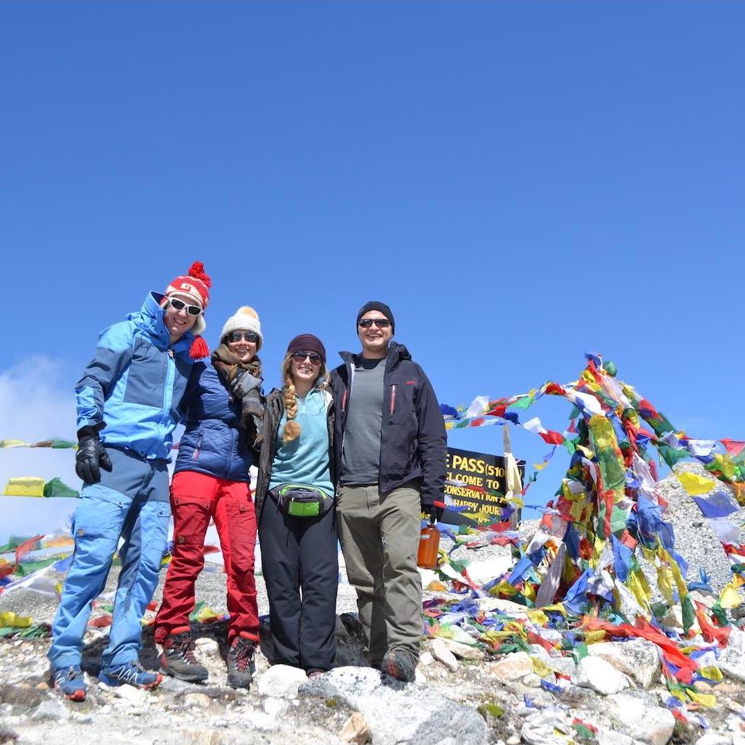 Larkyala Pass, Manaslu trek, Nepal. May of 2017.