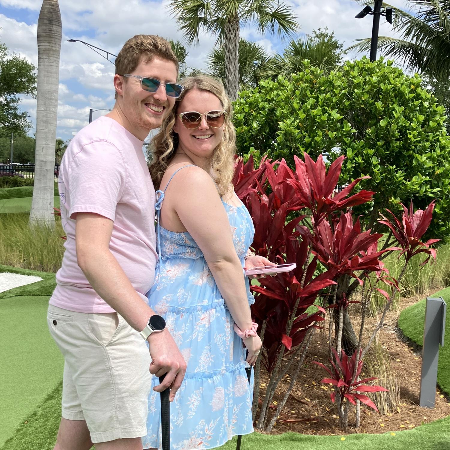First Time Mini-Golf