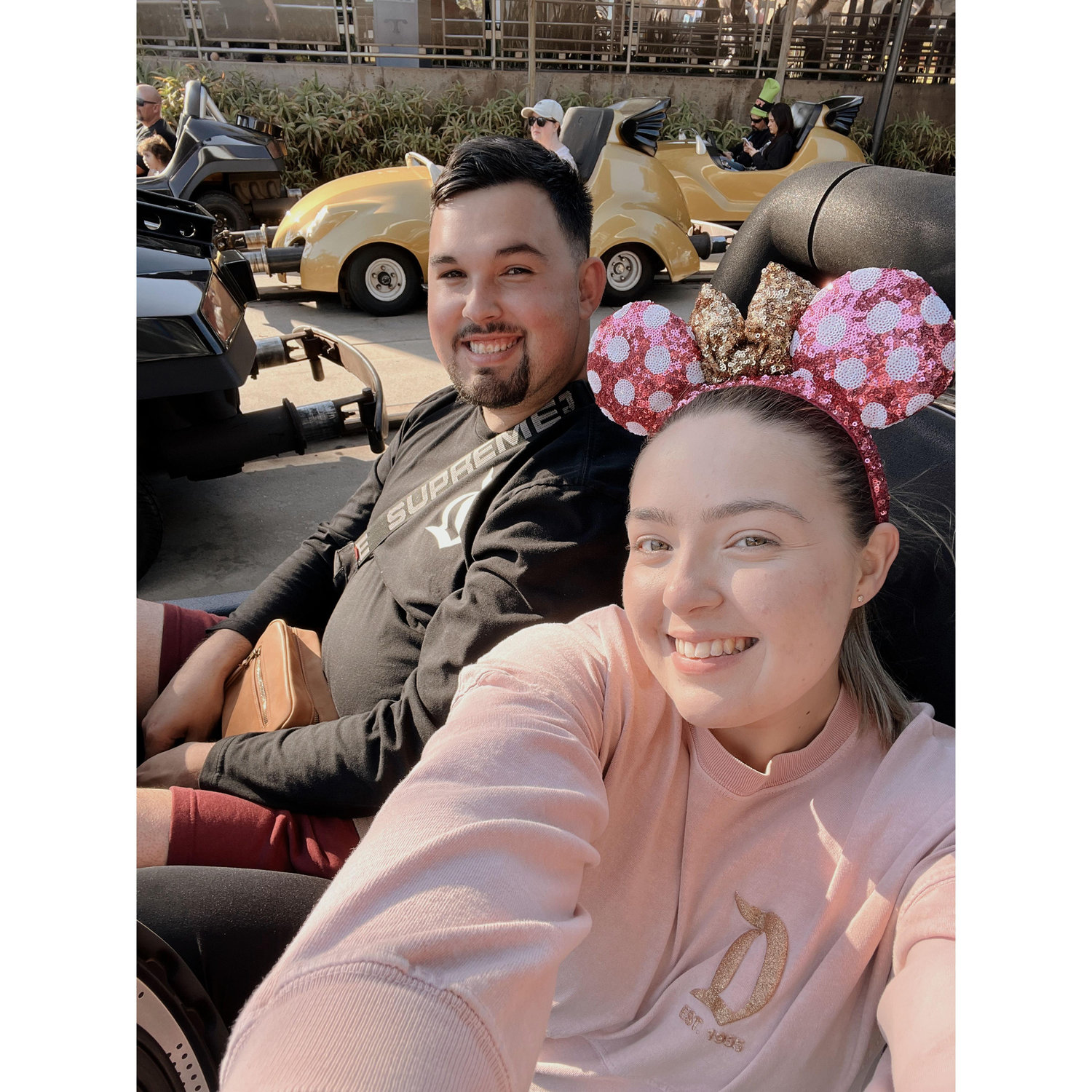Our first trip to Disneyland together