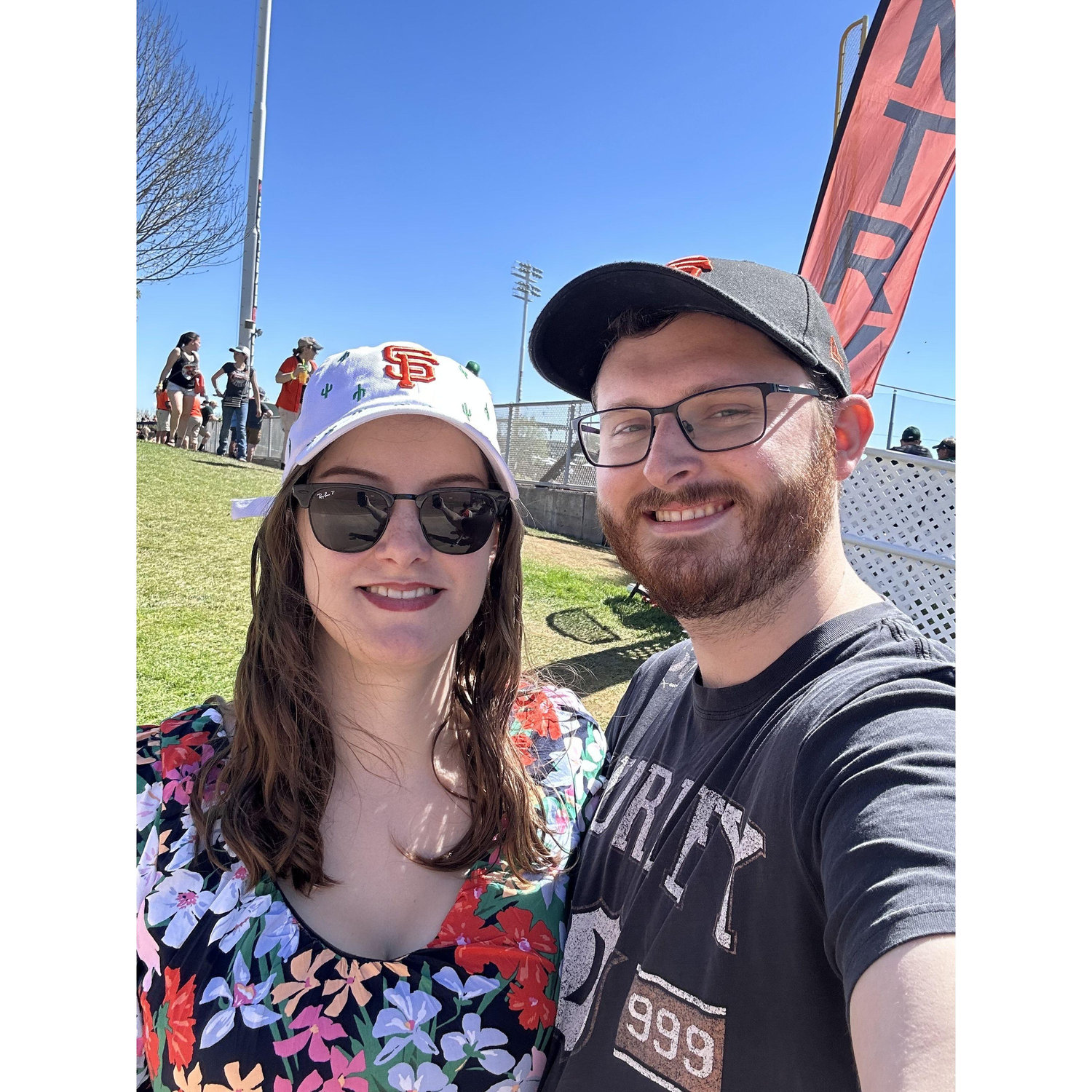 Spring training (Go Giants!)