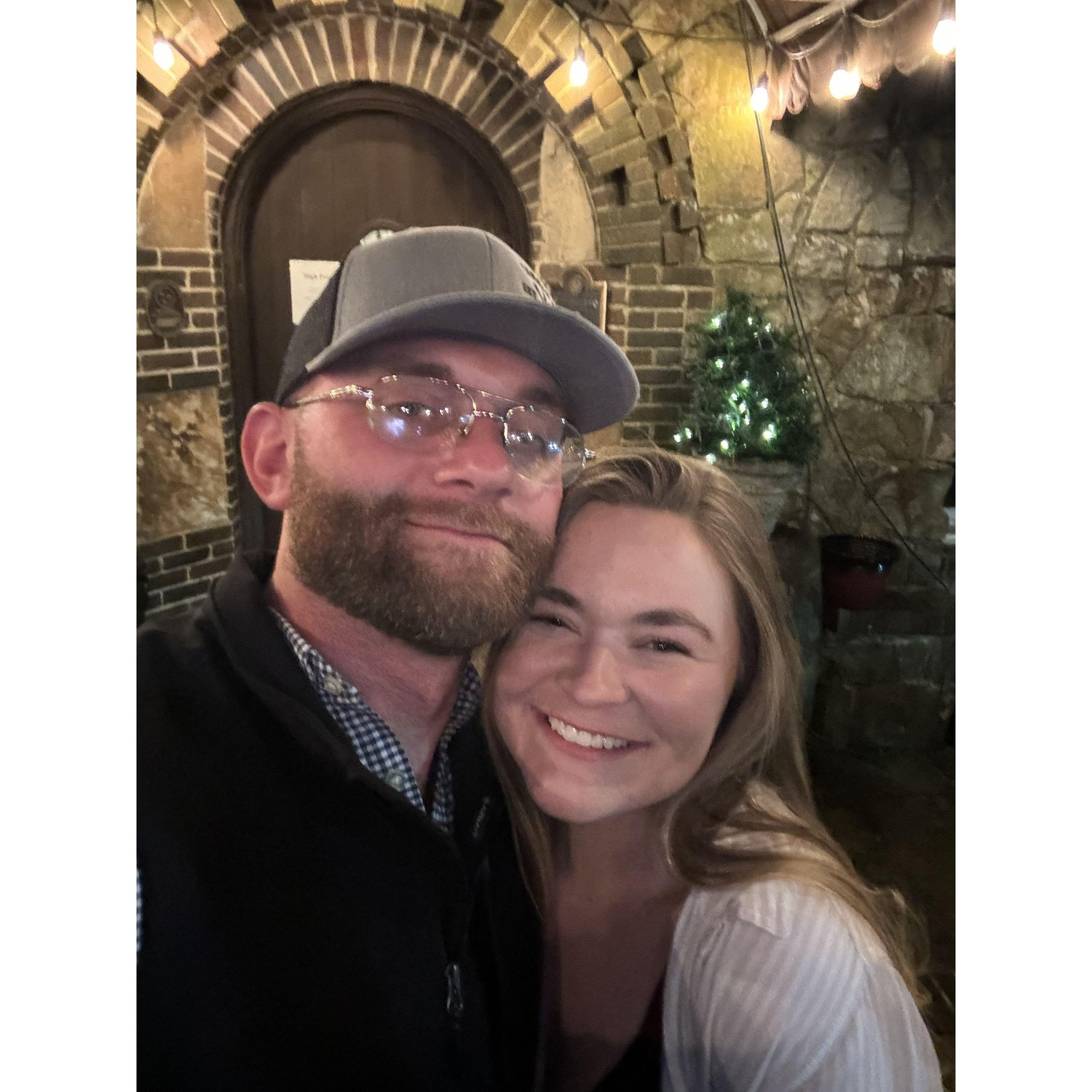 Our first picture together.
