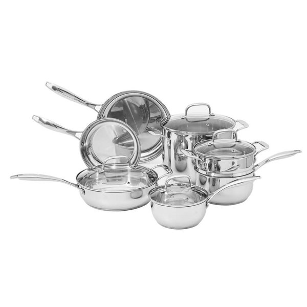 Stainless Steel cookware set 11-piece set